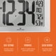 thumbnail image 3 of Reloj de pared MARATHON Atomic White con soporte de 23 cm y 8 zonas horarias, 3 of 9