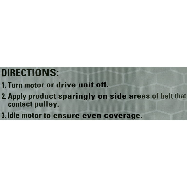 Super Tech Belt Dressing, 7 oz