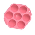 thumbnail image 4 of Yuarrent Molde de silicona para hornear gelatina y Chocolate, bandeja para cubitos de hielo, molde para galletas y dulces Herramientas y accesorios para hornear Rosado, 4 of 6