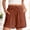 Coffee, variant on Plus Size Pants Casual Loose Solid Short Loose Culottes Trousers Confy String Trousers Openwork Lace Pants Breathable Lounge Summer Pants 2026
