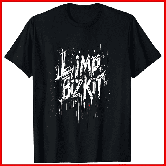 Limp Bizkit Grunge Logo Nu Metal Rock Music 90s Nostalgia Unisex T-shirt V18239, up to size 5XL