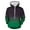 34#Green, variant on JXMVOJ Men's Gradient Casual Pullover Hoodie Long Sleeve Athletic Hooded Sweatshirts