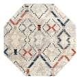thumbnail image 3 of Unique Loom Tucson Collection Area Rug - Pima (7' Octagon Multi/Black), 3 of 7