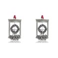 thumbnail image 4 of Kearding Christmas Tree Alloy Joyful Pendant Office Decoration Year Apartment Hotel Holiday Hanging Ornament Nightclub New Xmas Type4 NO4, 4 of 6