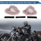 thumbnail image 2 of Accesorios de Casco de Motocicleta Decoración Orejas de Gato de Dos Colores para Cascos de Motocicleta Bicicleta Esquí Rosa Raíz de Loto Pegatina 1 Juego, 2 of 6