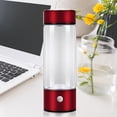 thumbnail image 3 of Abbracc Generator Water Bottle Water Lonizer 10W 700-800ppb Red, 3 of 7