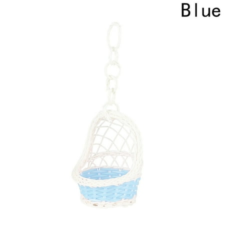 Cheap Rattan Baskets Singapore AkoaDa rattan storage basket Hanging Basket Fashion Home Office New Creative Bird`s Nest Decoration ornament 6 Color Handmade ()