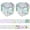 A Style, variant on 40 Pcs Spring Sage Green Fabric Greenery Fabric for Rug Quilting Roll 2.55 x 39.37 Inch Forest Sage Leaf Quilting Strips Precut Bundle Roll for Blanket Upholstery Purse Making DIY Craft Sewing