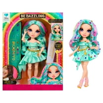 Rainbow High Be Dazzling Fashion Dolls- Celine Turquoise (Teal) with Bedazzler Tool and Sparkle Gems