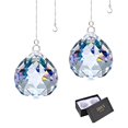 thumbnail image 1 of Suncatcher Crystals Ball Prism Window Rainbow Maker with Chain for Easy Hanging 40mm 2 Pack, 1 of 5