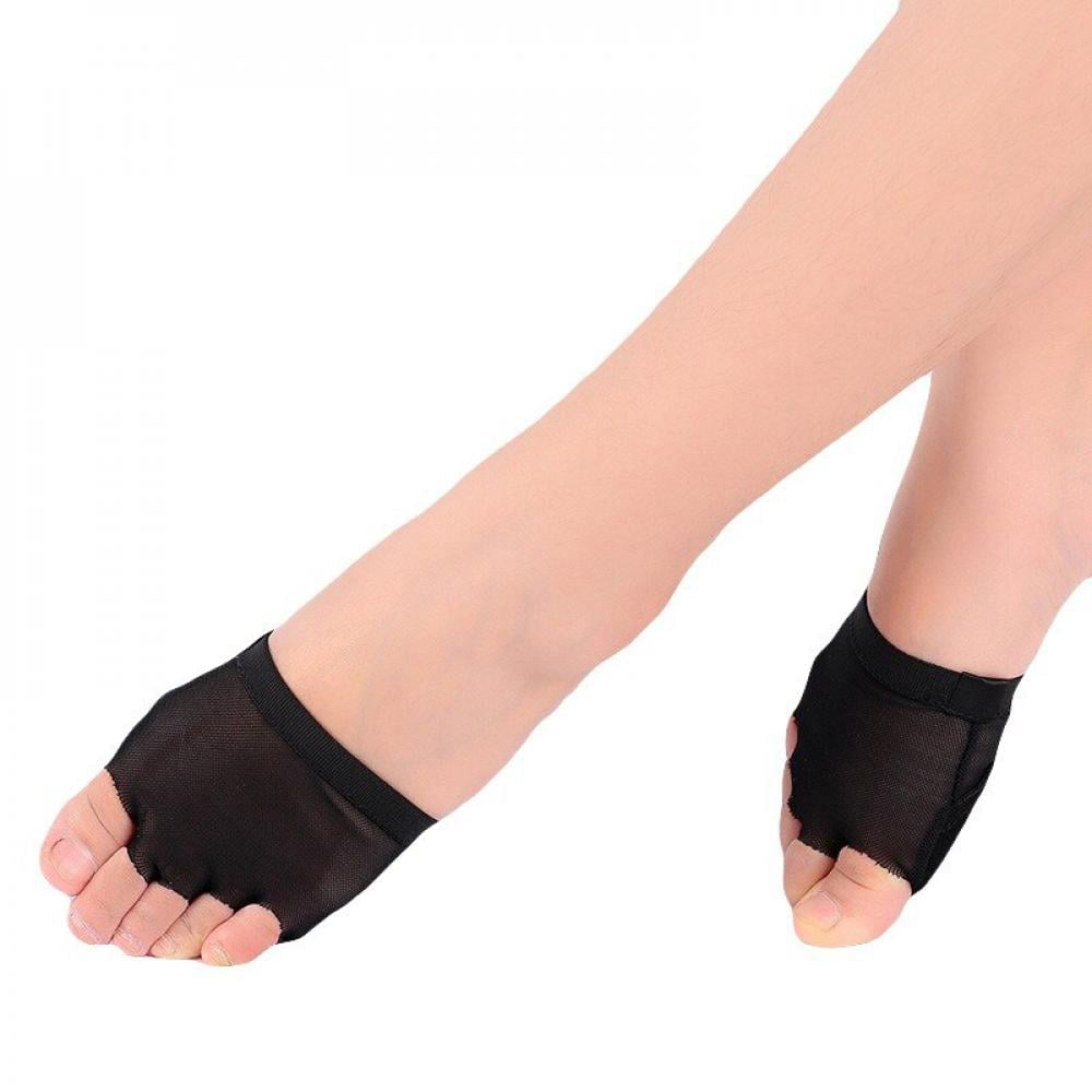 5 Sizes 1 Pair/2 Pairs Pack DANCEYOU Dance Foot Thongs Ballet Dance Wear Nude Lyrical Shoes Dance Foot Toe Pad Support