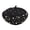 Black, variant on Pink Season Women Beret Faux Pearl Rhinestone Decor Vintage English Style Woolen Hat No Brim Solid Color Adjustable Straps Pumpkin Cap