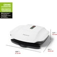 thumbnail image 2 of fafa-Grill And Panini Press With Ceramic Coating - Non-Stick Coating - Removable Fat And Oil Collection - White, 2 of 4