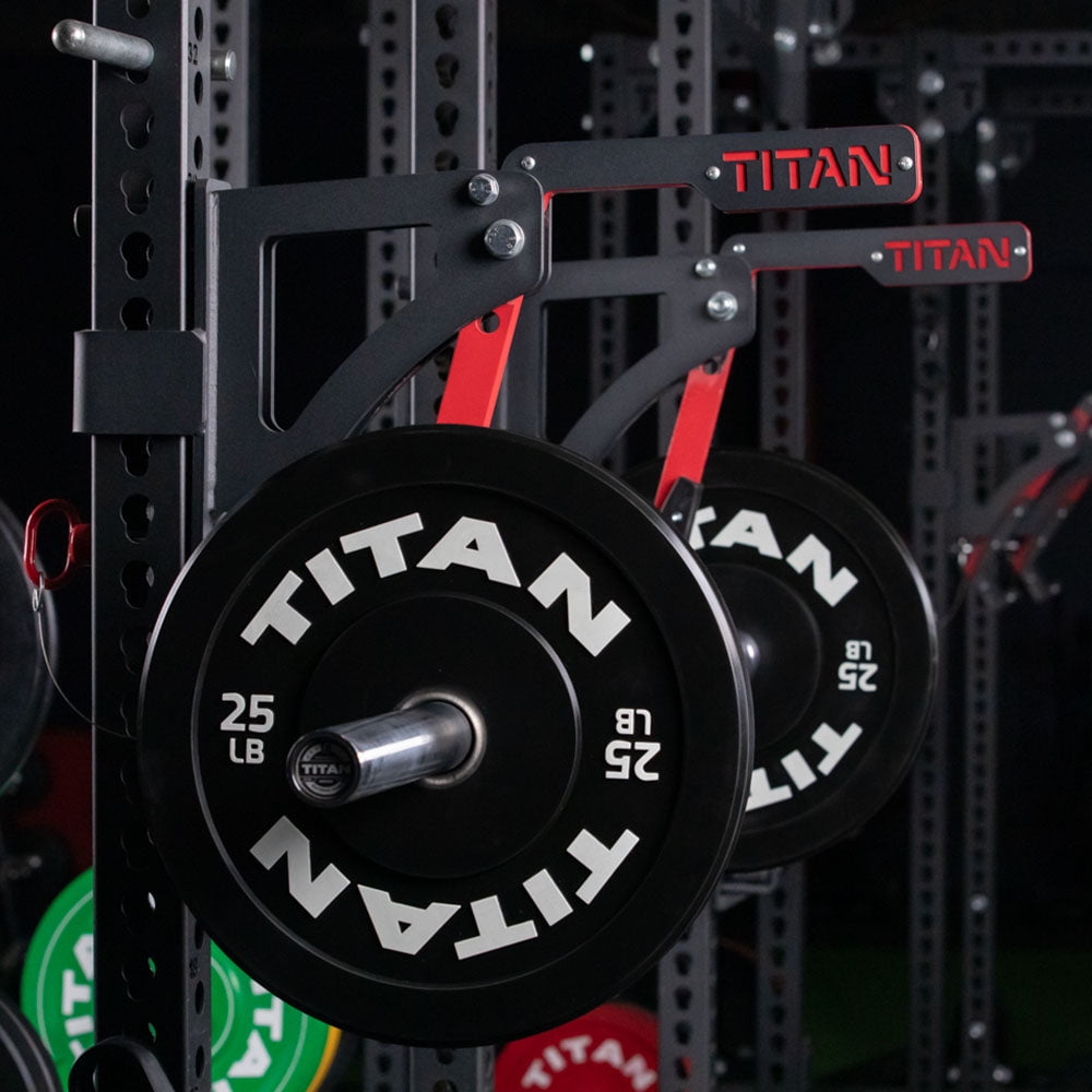 Titan Fitness Adjustable Monolift Attachment for TITAN Series Power Rack, 2,000 LB Weight Capacity