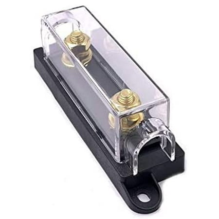 

ANL Fuse Holder 30-600A In-Line Bolt Down Fuses 0/2/4 Gauge AWG (Fuse Holder)