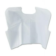 Medline, MIINON24248, Disposable White Patient Capes, 100 / Carton, White