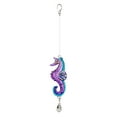 thumbnail image 4 of Woodstock Chimes Fantasy Glass - Seahorse Peacock, 4 of 4