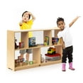 thumbnail image 2 of 30" Preschool Storage Cabinet Acrylic Bk, 2 of 5