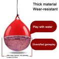 thumbnail image 4 of 2Pcs Water Heavy Bag with Water Injector Hook Sling Heavy Bag Water Punching Bag for Household Hanging Boxing, 4 of 7