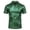 Green, variant on Shiny Metallic Polo Shirts for Men Summer Casual Short Sleeve Collared Sparkly Tshirts 70s Disco Party Clubwear