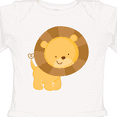 thumbnail image 4 of Inktastic Happy Lion Boys or Girls Long Sleeve Baby Bodysuit, 4 of 5