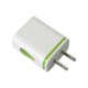thumbnail image 1 of Cargador USB de doble puerto Adaptador de cargador de CA de viaje para el hogar montado en la pared Enchufe de EE. UU., 1 of 1