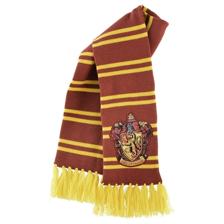 Harry Potter Gryffindor Costume Scarf - Gryffindor Scarf, Harry Potter Halloween Costume Accessories, 6 1/2