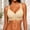Beige, variant on Womens Soft Comfy Jelly Bras Seamless No Underwire Scalloped Full Coverage Push Up Wireless Everyday Bra with Diamond-Shaped Hole Trendy Breathable Bra Daily Beach Travel Wear, Pink