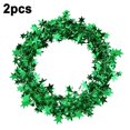 thumbnail image 2 of 2 Rolls Of Sparkly Star Tinsel Garlands With Wire For Xmas Tree, 2 of 5