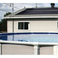 thumbnail image 1 of Sunquest Solar Pool Heater Panels - 2 (2ft x 20ft) collectors w/ Add on Kit - Solar Water Heater for Above Ground & Inground Pools - DIY-Tube on Web Design Panel-Polypropylene UV Resistant, 1 of 9