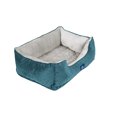 thumbnail image 4 of Serta Ortho Cuddler Pet Dog Bed, Medium, Turquoise, 4 of 5