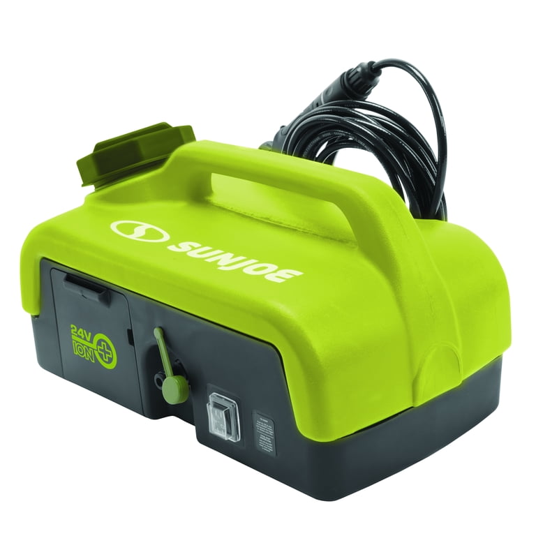 Sun Joe 24V Cordless Go Anywhere Portable Sink Shower Spray Washer 2.5 Gal Tool Only