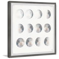 thumbnail image 2 of Marmont Hill Moon Phase Framed Wall Art, 32.00" x 1.50", 2 of 6