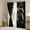 Black Grey Brown, variant on Boys Wolf Window Curtains 42"Wx90"L,Retro Brown Lightning Curtains & Drapes Black Grey Woodland Animal Blackout Curtains For Kids Teen Men Vintage Jungle Wildlife Bear Curtains 2 Panels