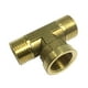 thumbnail image 2 of Tee de de de 3 Vías ón de 1/2 , Conector Adaptador en apariencia de de Válvula de ángulo, de de Espesar DYNWAVEMX Adaptador de rosca de latón de 3 vías, 2 of 8