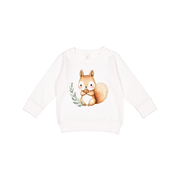 Inktastic Brown Squirrel Toddler Sweatshirt