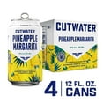 thumbnail image 3 of Cutwater Pineapple Margarita 4 pack, 12 fl oz Aluminum Cans, 10% ABV, 3 of 13