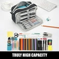 thumbnail image 2 of Original High Capacity Pencil Case, Big Pencil Bag Pouch Box Organizer Pen Case,, 2 of 13