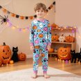 thumbnail image 2 of TOWED22 Toddler Girls Boys Halloween Graphic Pajamas Pjs for Boy Jammies Long Sleeve Top and Pant Sleepwear Clothes Sets, 2 of 9