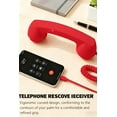 thumbnail image 3 of Retro Handset for iPhone,  Upgrade Type-C HD Calling Landline Handle Vintage Retro Microphone Telephone, Cell Phone Microphone for Cell Mobile Video Conference Call Meeting, 3 of 7