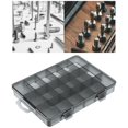thumbnail image 3 of Caja de Almacenamiento de Herramientas Shamjiam Contenedor Apilable Artesanal para Joyería 18 Cuadrículas, 3 of 8