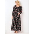 thumbnail image 5 of Dreams & Co. Plus Size Long-Sleeve Gown, 5 of 6