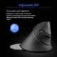 thumbnail image 2 of ZELOTES 2.4G Gaming Mouse Ergonómico Vertical Óptico Inalámbrico LED Game Mouse, 2 of 9