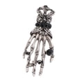 thumbnail image 2 of Broche de cristal Sunnimix para hombres Plata 5.1x2.1cm, 2 of 8