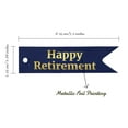 thumbnail image 5 of Inkdotpot Real Gold Foil Happy Retirement Tags Favor Hang Paper Tags 100 Pieces, 5 of 6