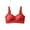 Red, variant on RongHuan Wireless Push Up Bras for Women Full Coverage Thin Paded Bra No Underwire Bralettes Comfortabe Everyday Bras