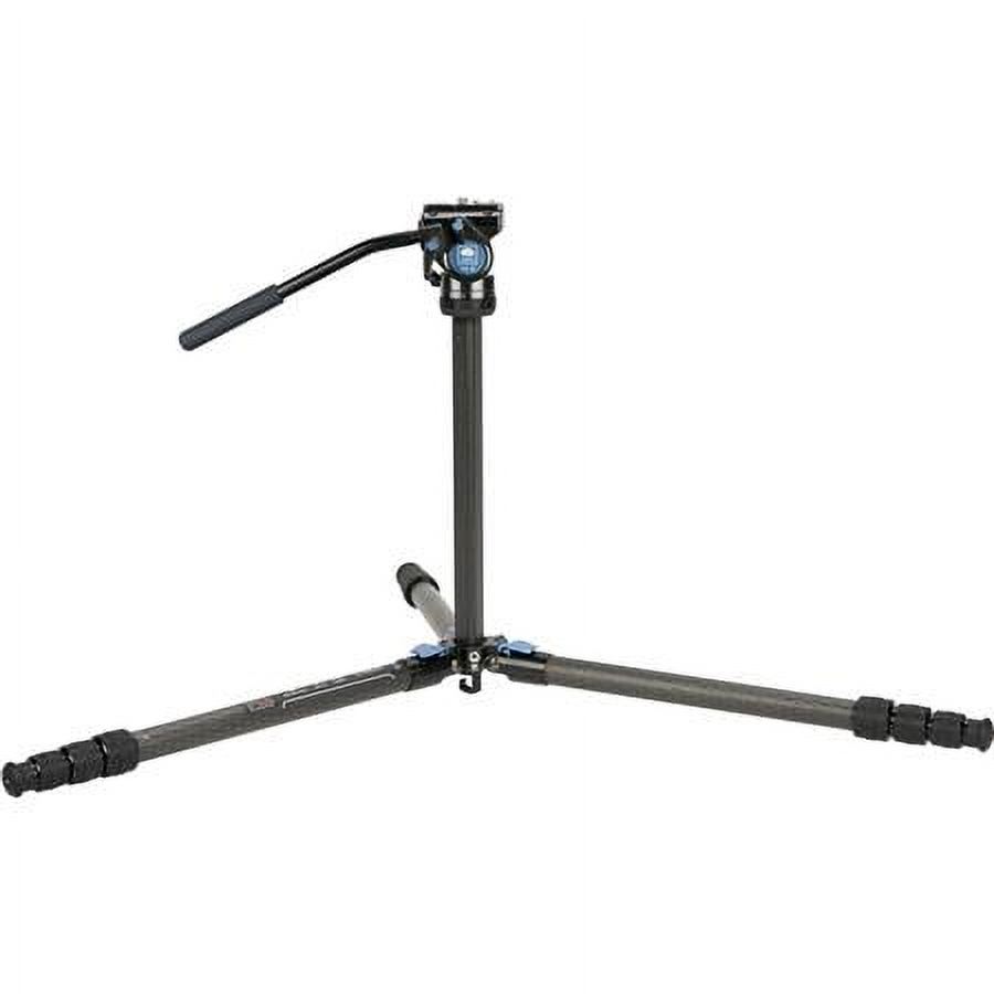 SIRUI ST124+VA5 Carbon Fiber Tripod with VA-5 Fluid Video Head 26.4lb Load