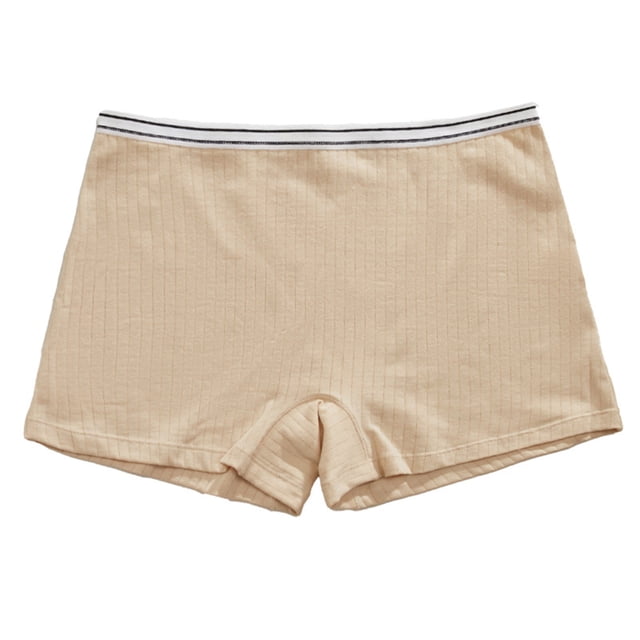 COM1950s Boxeurs pour Femmes, Grande Taille, Taille Mi-Haute, Confortables et Respirants