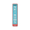 thumbnail image 2 of Welcome Ski Bums Vertical Novelty Decor, Metal Wall Sign - 4x18 Inches, 2 of 4