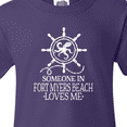 thumbnail image 4 of Inktastic Someone in Fort Myers Beach Loves Me Youth T-Shirt, 4 of 5